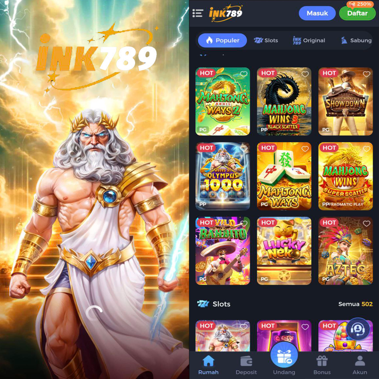ink789 tampilan 2
